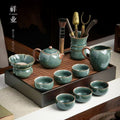 Ge Kiln Xi Shi Teapot Tea Set – Traditional Crackle Glaze Ceramic